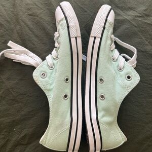 Mint Green Converse Size 8